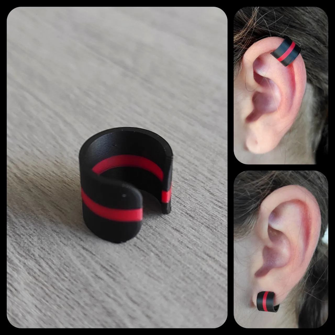 StripeForge - Earrings view 2
