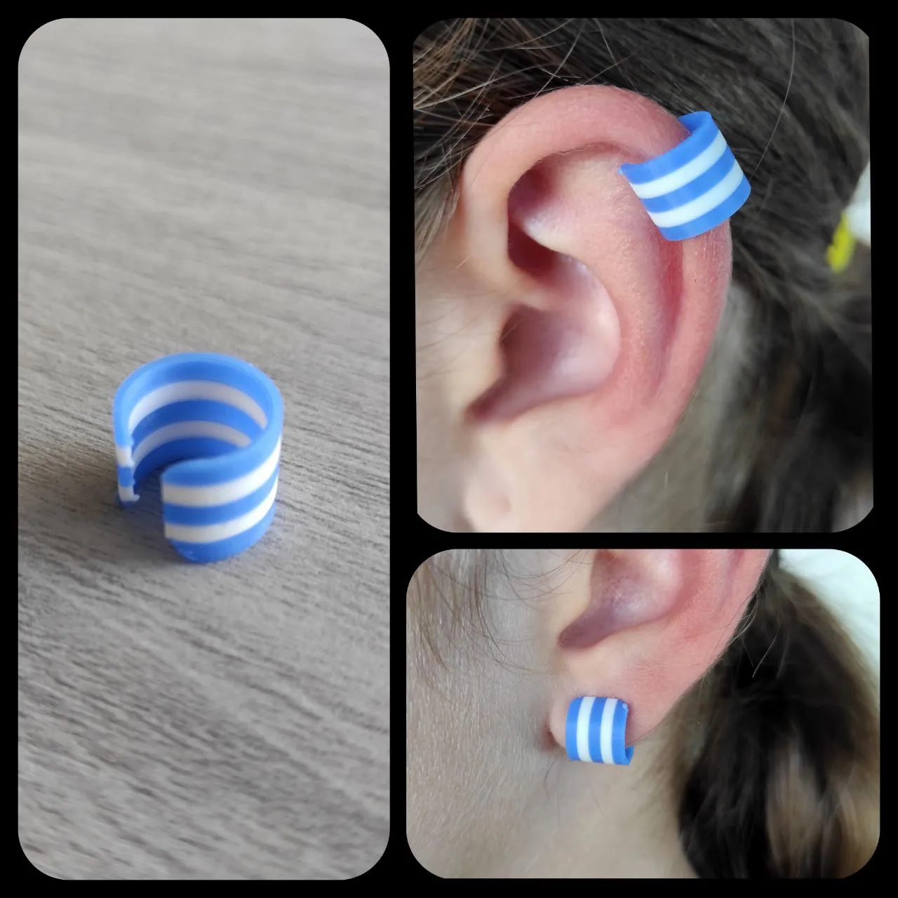 StripeForge - Earrings view 3