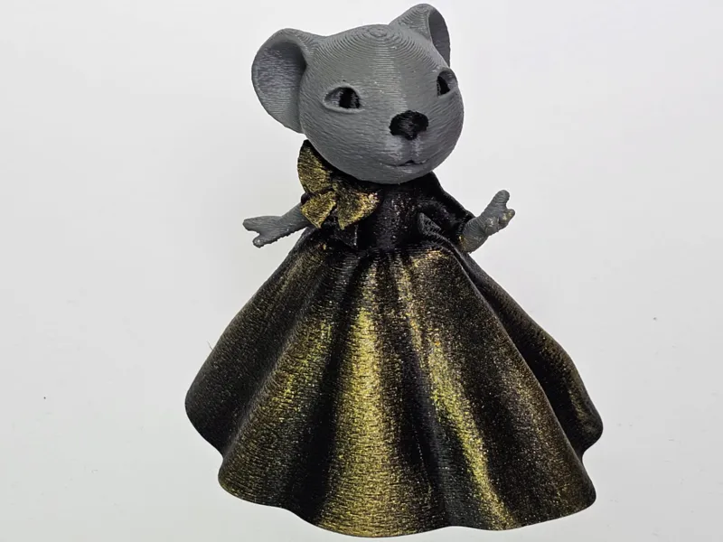 Princess Mouse - Elegant Ball Figure