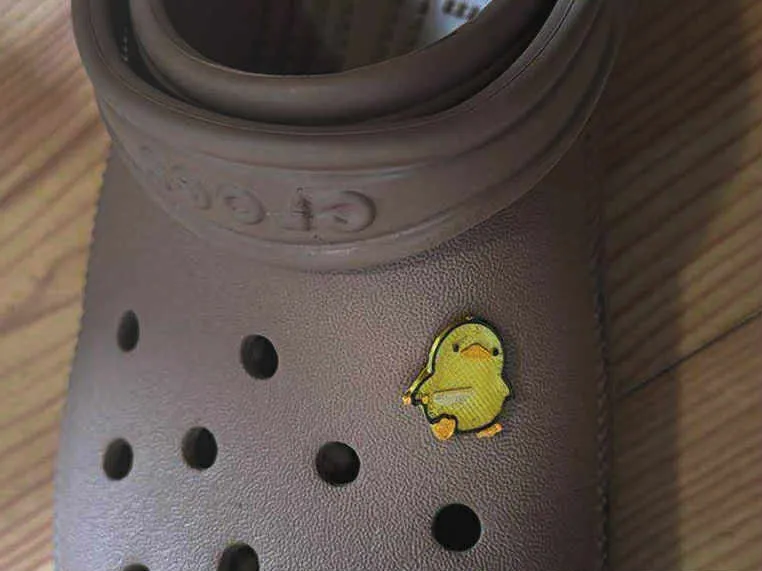 Crocs Compatible Pin Charm Funny Duck Sayings Duck