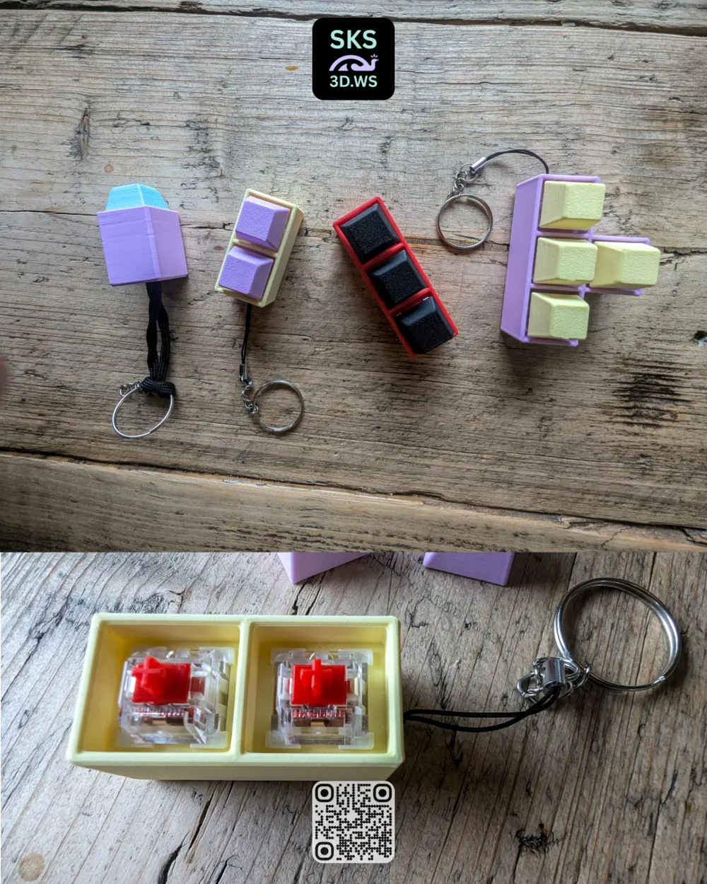 Keycap Clicker Mechanical Keycap Clicker Collection - Free 3D Print Model - MakerWorld