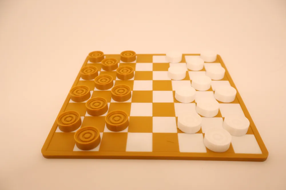 Mini Checkers Game - Travel - Small by Fin3dPrinting MakerWorld ...