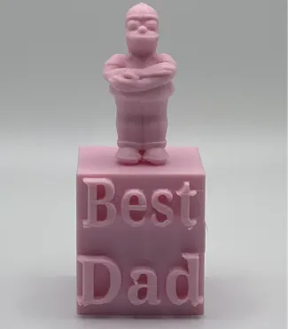 Best dad award with Homer Simpson