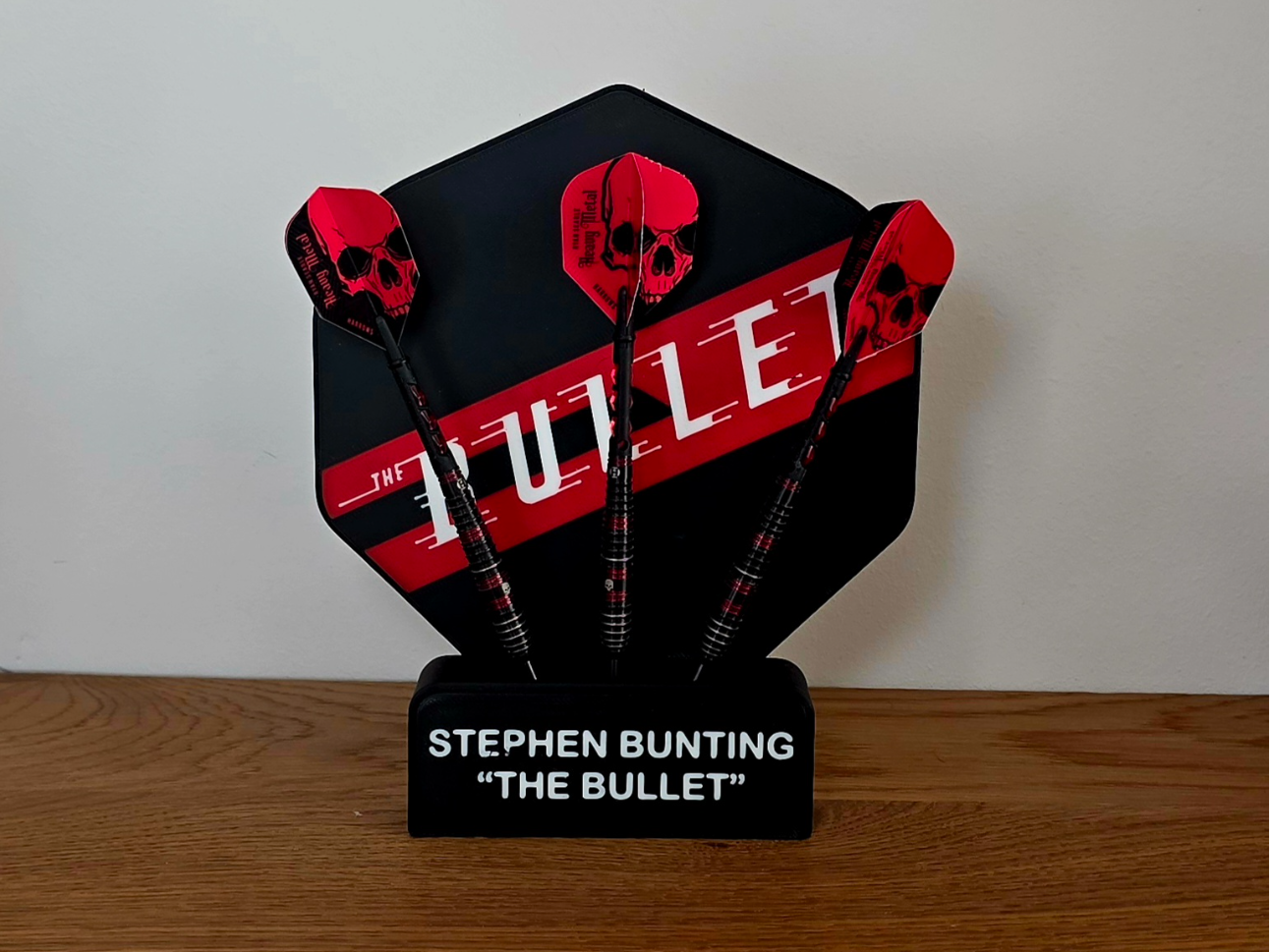Stephen Bunting "The Bullet" Dart Stand
