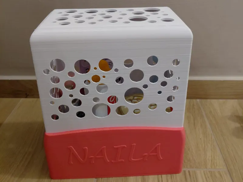 Appendino doccia personalizzabile con coperchio