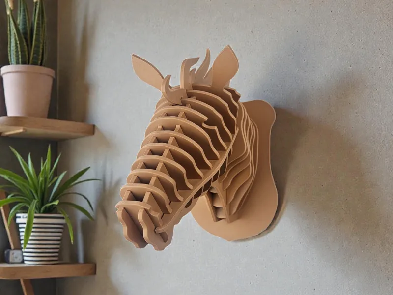 Horse Head Wall Decor - 3D Puzzle 