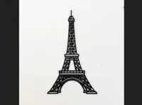 Tour Eiffel décoration murale — photo 1