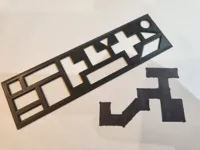 Gabarit de donjon pour tracer des cartes à l'échelle — photo 3