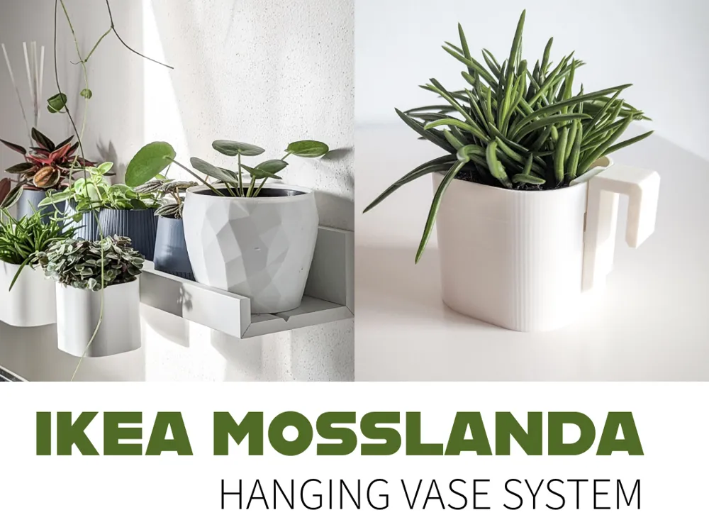 Ikea Mosslanda-Hngevasesystem  Kostenloses 3D-Druckmodell  MakerWorld