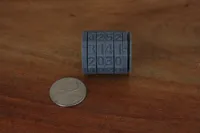 Smaller Version at aprx 55% 0.2mm layer, 2 walls, 15% infill