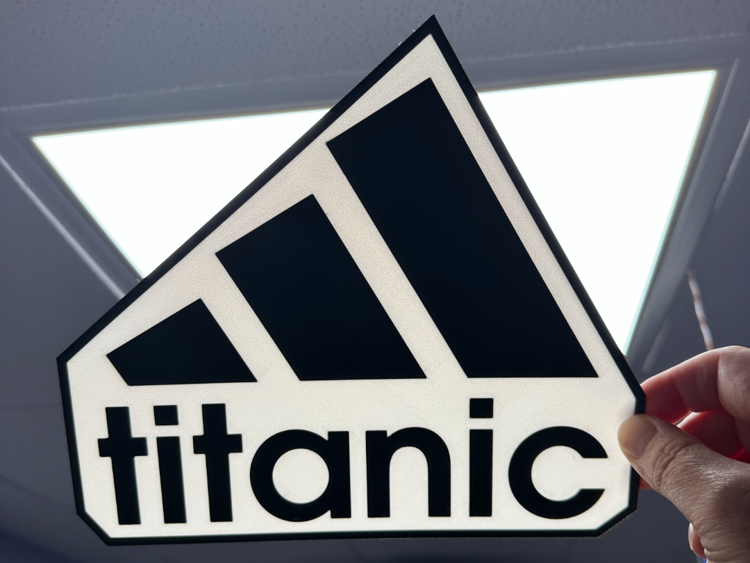 Titanic LED Lamp (Light Box) (Humor)