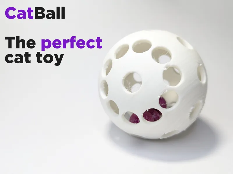 Print in place Cat toy