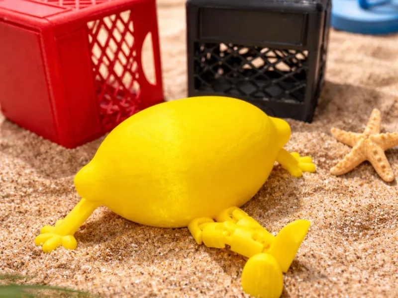 Lemon Buddy Articulated Figure