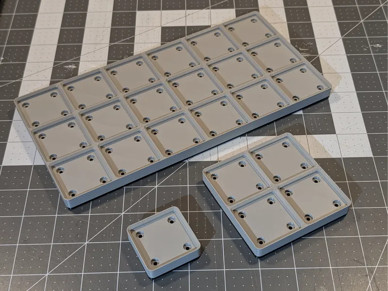 Gridfinity Weighted Baseplates (PARAMETRIC)