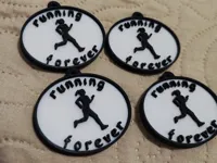 Portachiavi Running Forever!