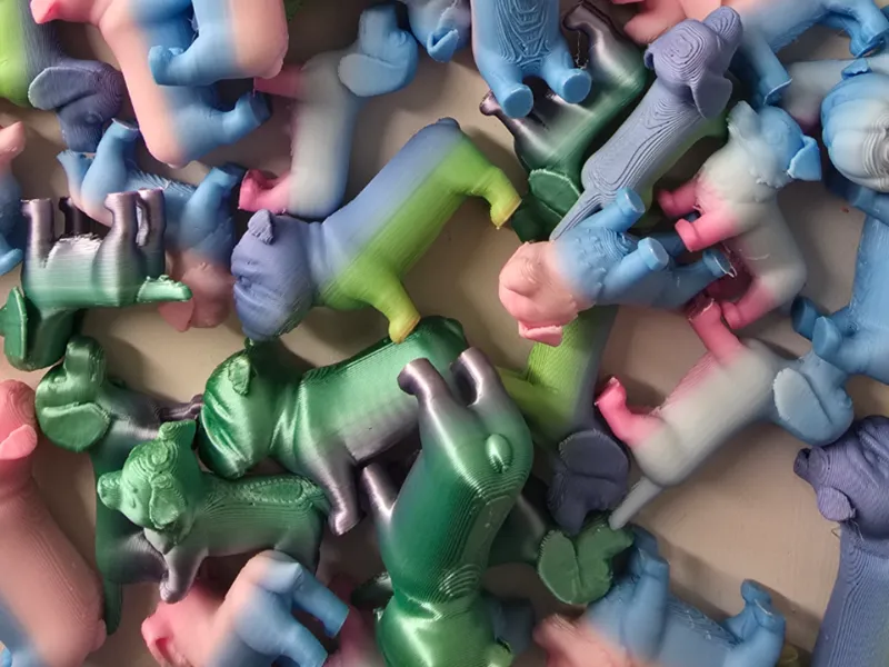 mini animal fast print (dog edition)