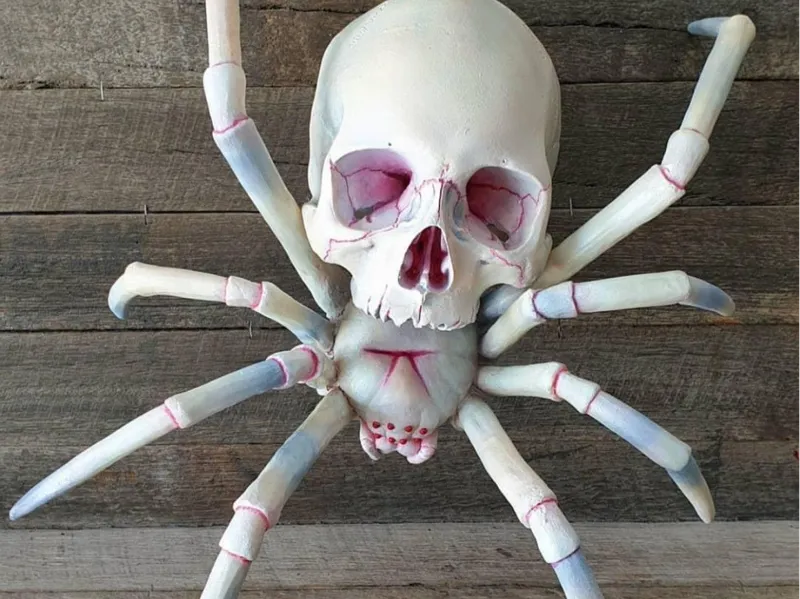 Skull Spider - Gothic Horror Decor (High Detail)