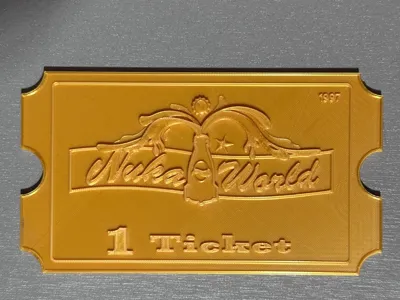 Nuka World Gold Ticket
