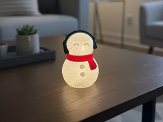 Happy Snowman Glowing (No AMS)