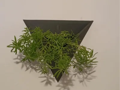 Nordic wall triangle unique minimalist planter