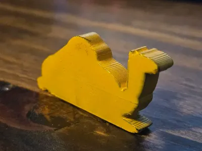 Camel Board Game Piece