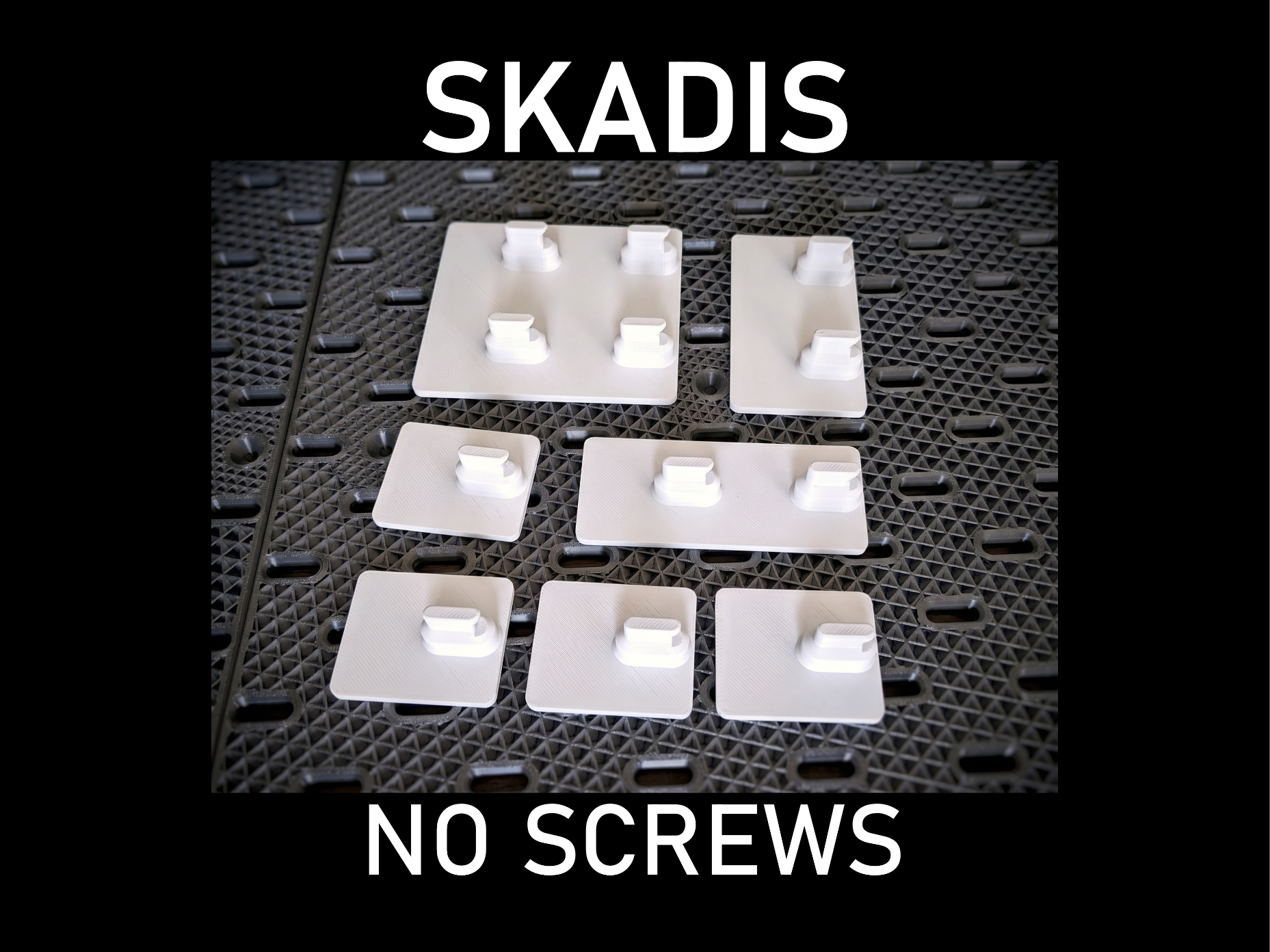 Skadis Wall Mount - No Screws - Collection