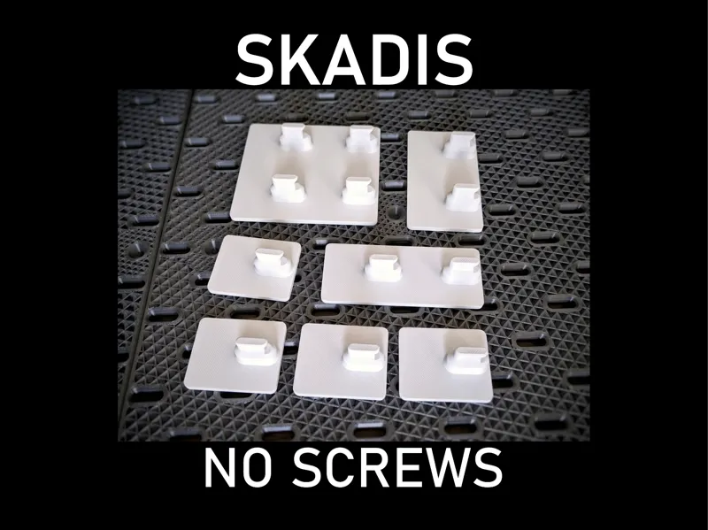 Skadis Wall Mount - No Screws - Collection