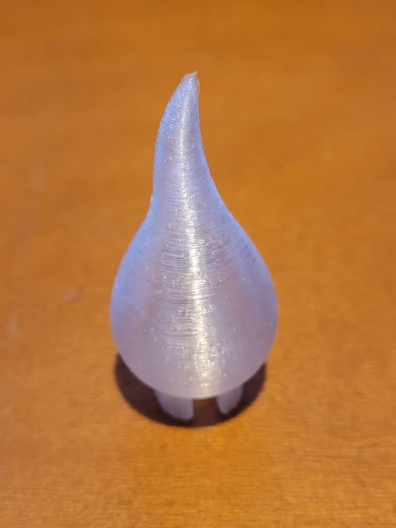 LED Candle Flame shell