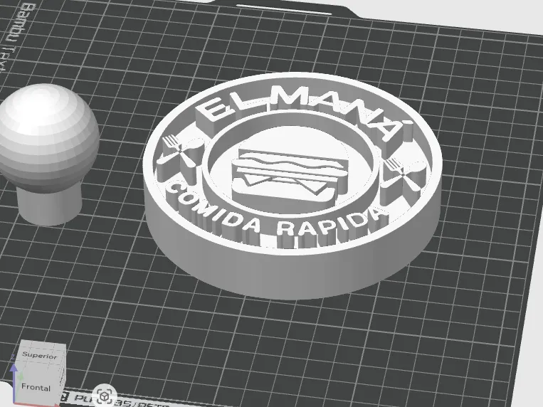 estampador logo comida rapida