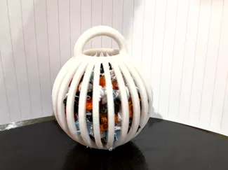 Printer poop ornament