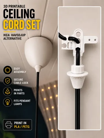 Dije o accesorio de collar: Pendant light suspension kit — vista de referencia 2