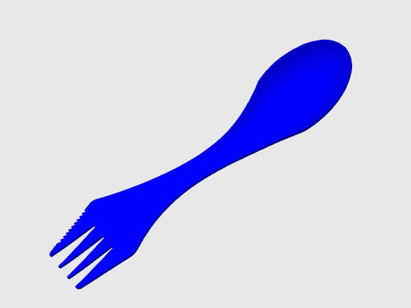 Spork / Sporknife / Göffel [Import: Crealitycloud]