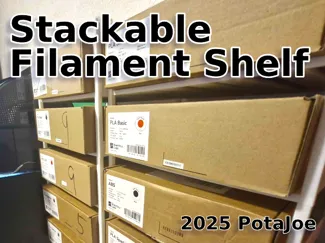Stackable Filament Shelf