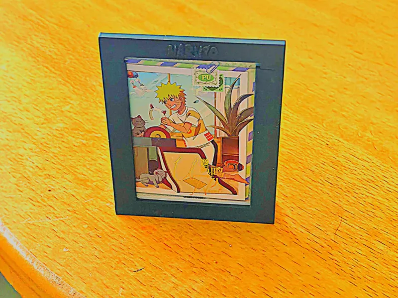 Naruto card stand