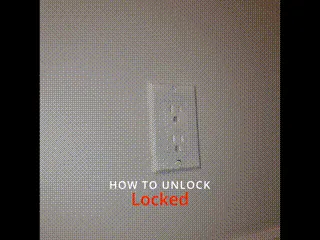 Secret Safe - Hidden Storage Vault - Power Outlet view 2