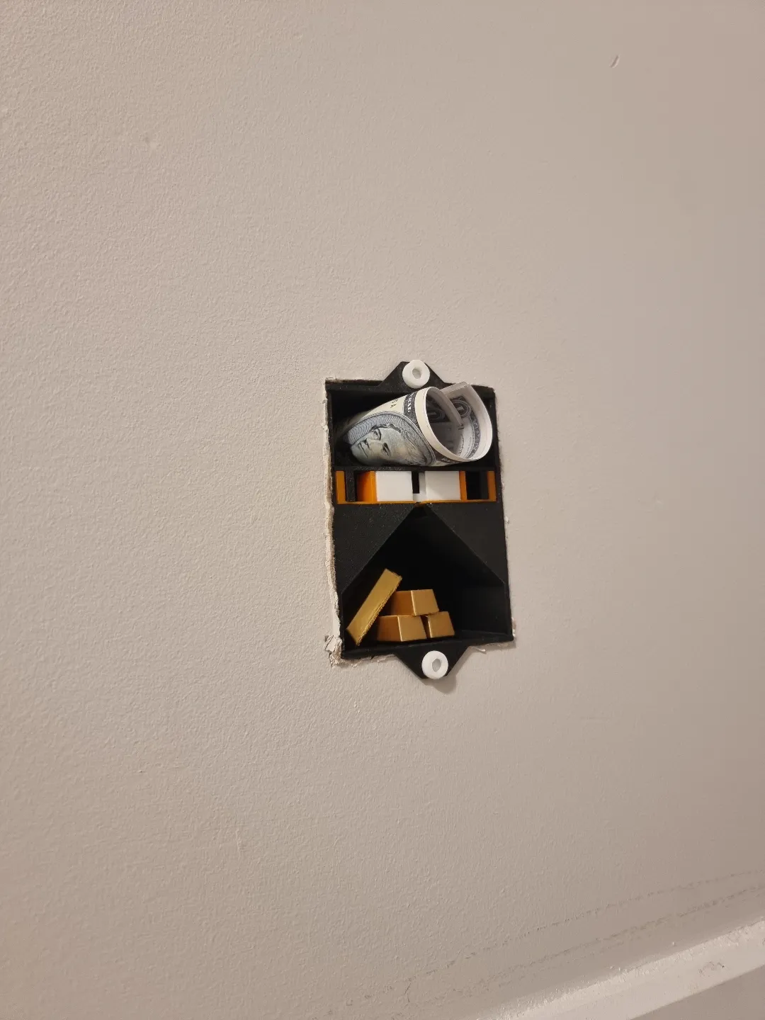Secret Safe - Hidden Storage Vault - Power Outlet view 3