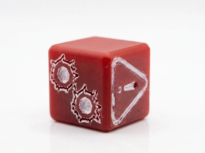 Attack Dice For Flicking H*ck game.