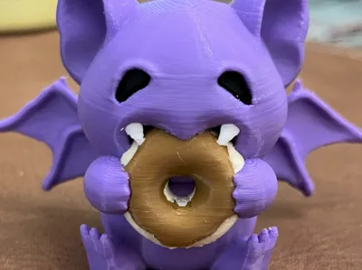 Cute Donut Bat