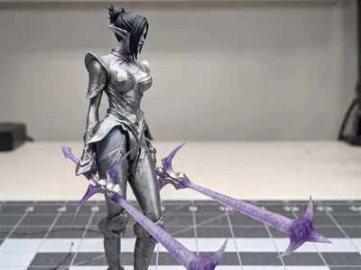 Lineage 2 Dark Elf Bladedancer Female