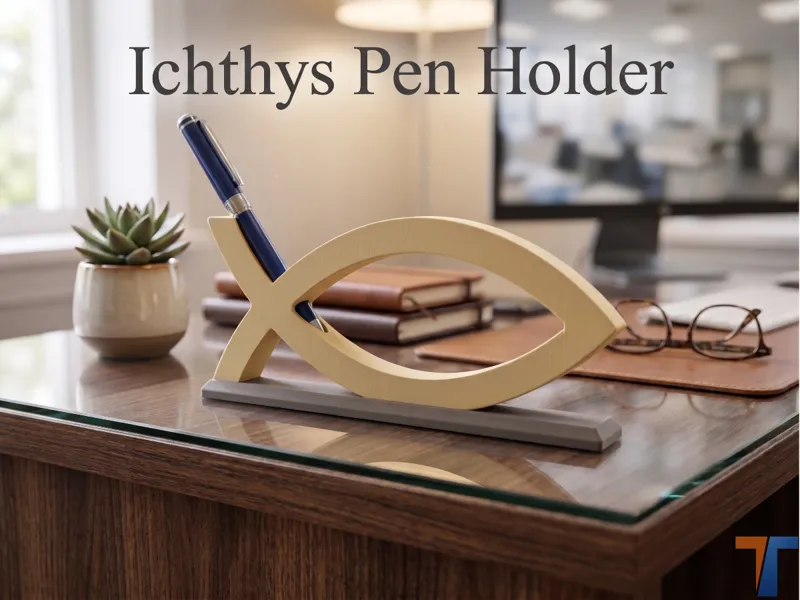 Ichthys Pen Holder