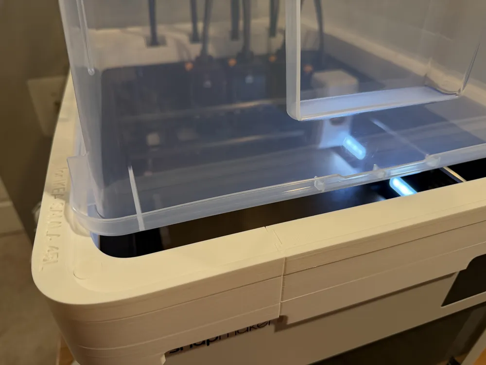 Snapmaker U1 IKEA SAMLA Cover With Venting - Free 3D Print Model ...