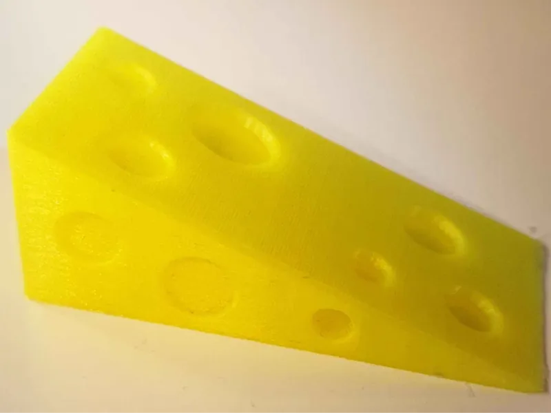 Cheese block door stopper