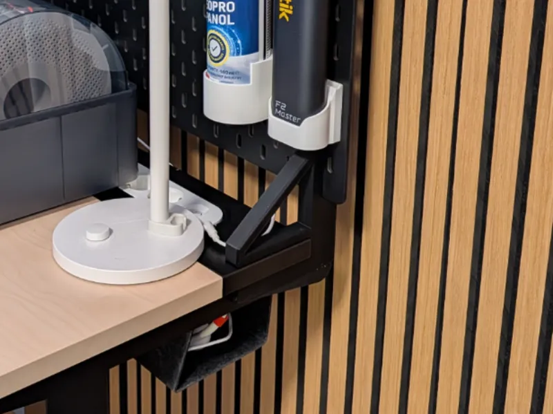 Skadis Desk mount 22mm Bambu 3mf
