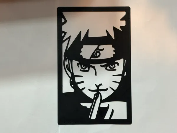 Silhouette Naruto - décoration murale