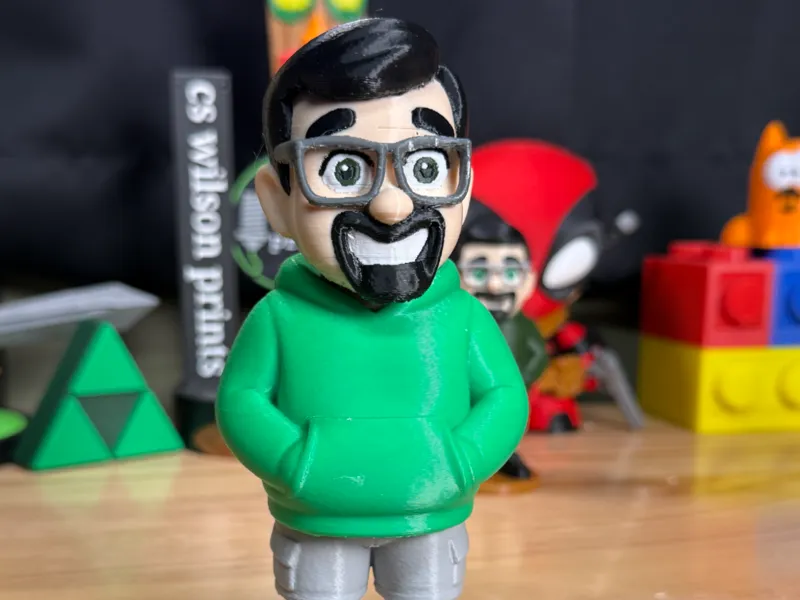 CS Wilson Action Figure (& How To Create Your Own)