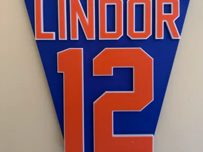 Francisco Lindor Wall Hanger