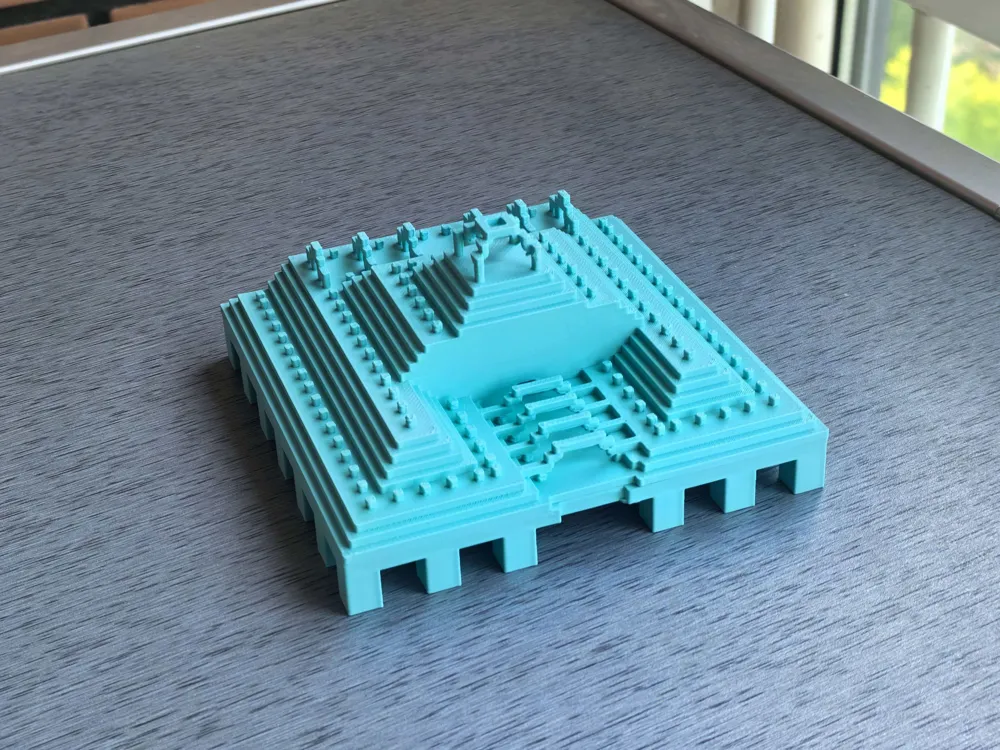 Minecraft Ocean Monument - Free 3D Print Model - MakerWorld
