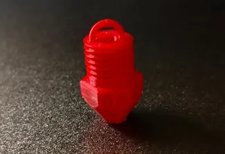3D Printing Nozzle Sculpture Christmas Ornament