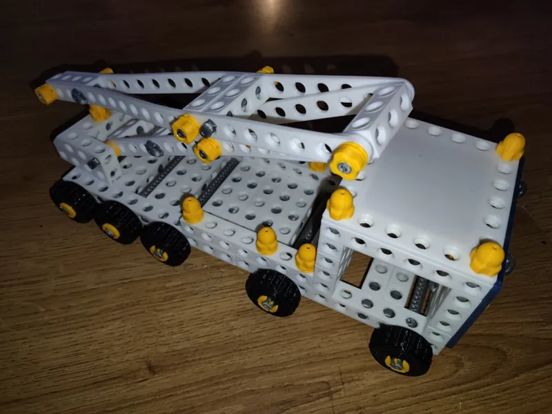 Crane Truck Construction Set (STEMFIE)