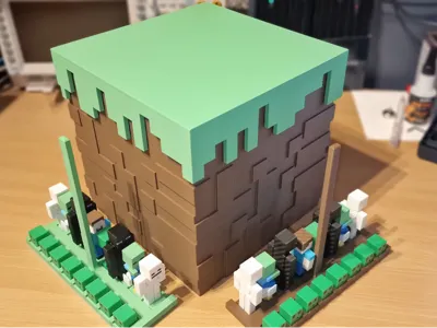 Storage Box for the Minecraft Chess Set
